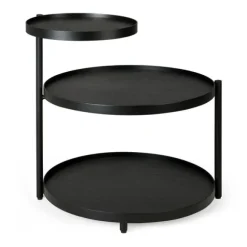 Ethnicraft Swivel Tray Side Table