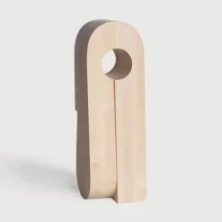 Ethnicraft Sycamore Kayu Bayi Bolong Sculpture