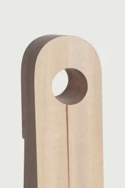 Ethnicraft Sycamore Kayu Bayi Bolong Sculpture