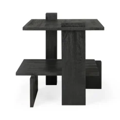 Ethnicraft Teak Abstract Side Table