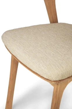 Ethnicraft Teak Bok Outdoor Dining Chair - Fabric