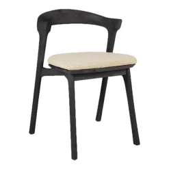 Ethnicraft Teak Bok Outdoor Dining Chair - Fabric