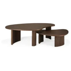 Ethnicraft Teak Boomerang Coffee Table