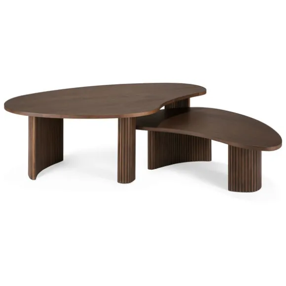 Ethnicraft Teak Boomerang Coffee Table