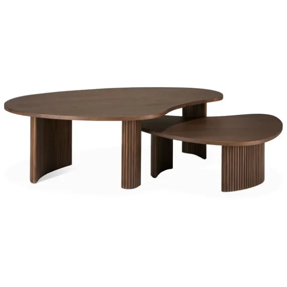 Ethnicraft Teak Boomerang Coffee Table