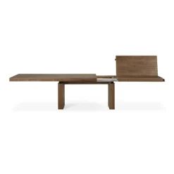 Ethnicraft Teak Double Extendable Dining Table