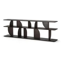 Ethnicraft Teak Geometric Console