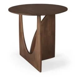Ethnicraft Teak Geometric Side Table
