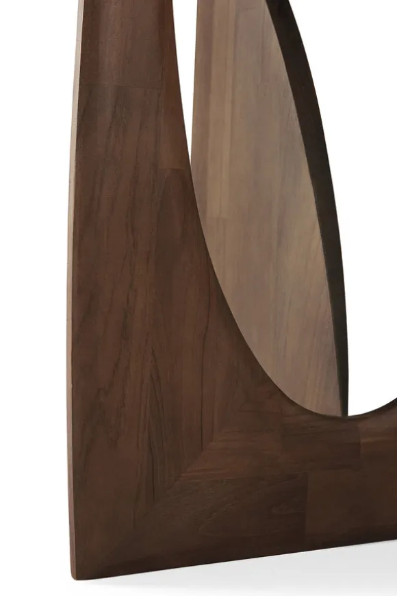 Ethnicraft Teak Geometric Side Table