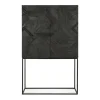 Ethnicraft Teak Graphic Cupboard - 2 Doors