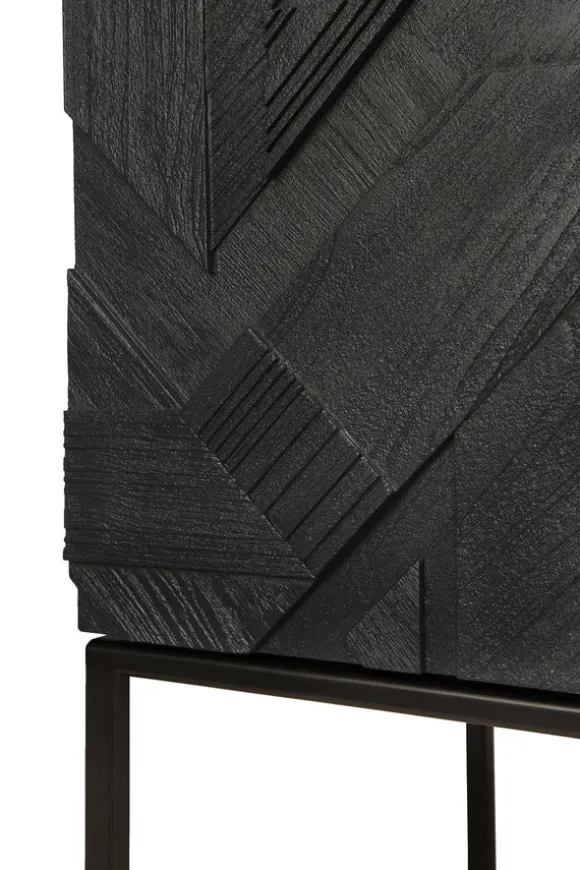 Ethnicraft Teak Graphic Cupboard - 2 Doors