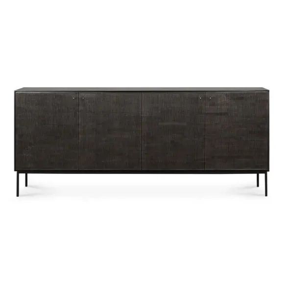 Ethnicraft Teak Grooves Sideboard - 4 Doors