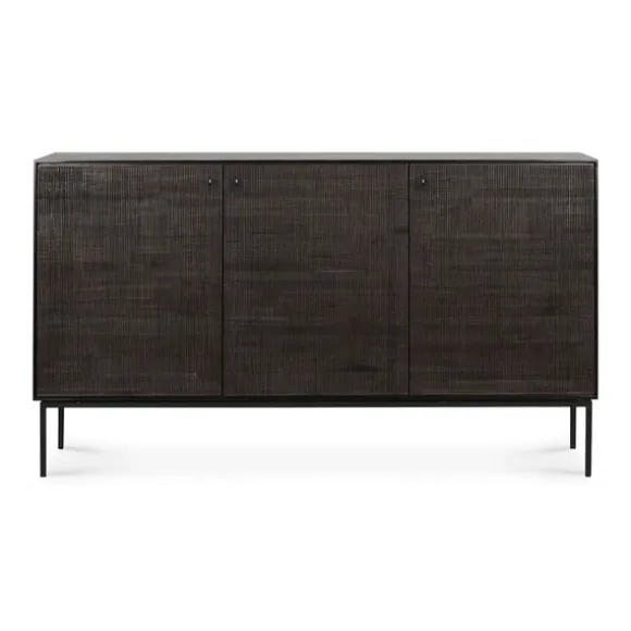 Ethnicraft Teak Grooves Sideboard - 3 Doors