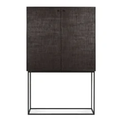 Ethnicraft Teak Grooves Storage Cupboard - 2 Doors