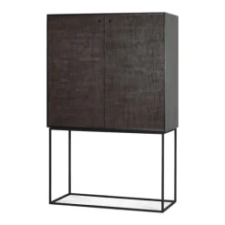Ethnicraft Teak Grooves Storage Cupboard - 2 Doors