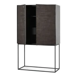 Ethnicraft Teak Grooves Storage Cupboard - 2 Doors