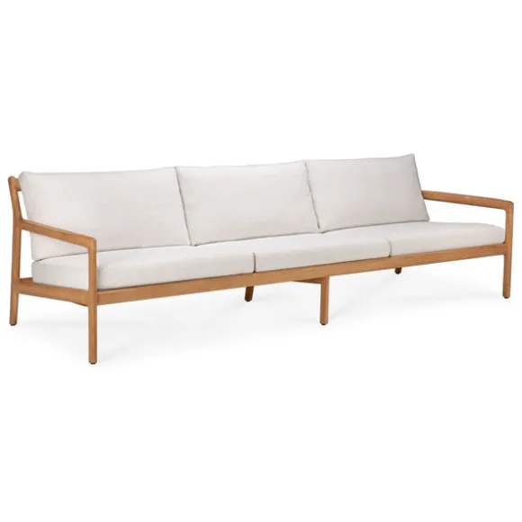 Ethnicraft Teak Jack Outdoor 3 Seater Sofa