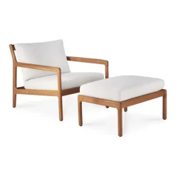 Ethnicraft Teak Jack Outdoor Foot Stool