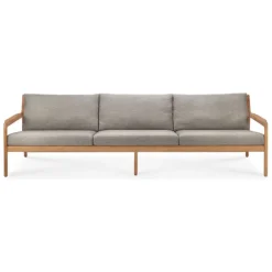 Ethnicraft Teak Jack Outdoor 3 Seater Sofa