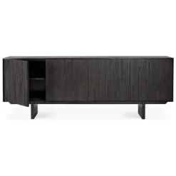Ethnicraft Teak Mosaic 4 Door Sideboard