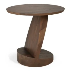 Ethnicraft Teak Oblic Side Table