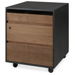 Ethnicraft Teak Oscar Drawer Unit with Keylock - 3 Drawer