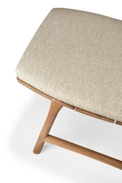 Ethnicraft Teak Osso Outdoor Stool - Fabric