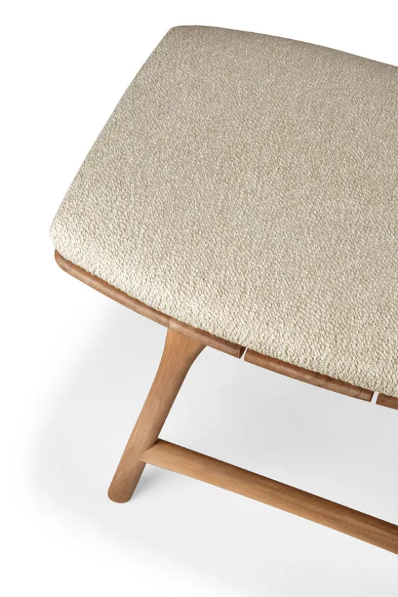 Ethnicraft Teak Osso Outdoor Stool - Fabric