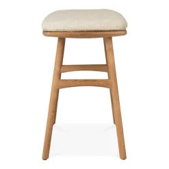 Ethnicraft Teak Osso Outdoor Stool - Fabric