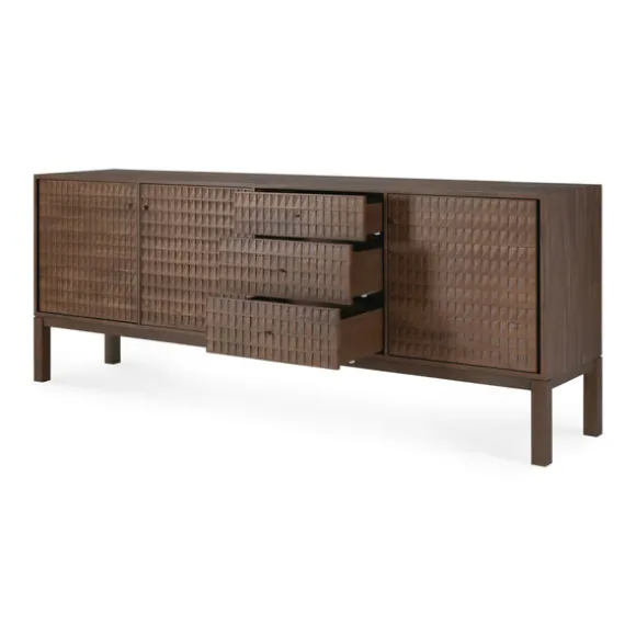 Ethnicraft Teak Sono Sideboard - 3 Doors/3 Drawers