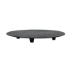 Expressive Mango Wood Tray - Black