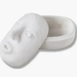 Face Jar Art Piece