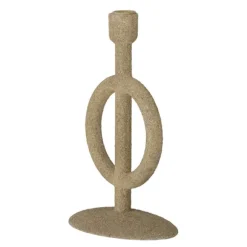 Flikka Polyresin Candlestick - Nature