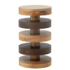 Franka Mango Side Table - Brown