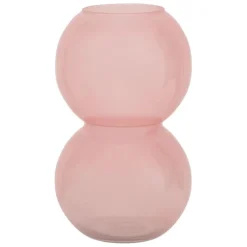Glass Bulb Vase - Branded Apricot