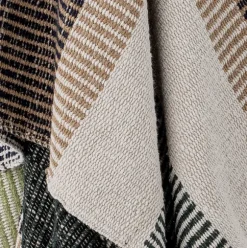Isnel Cotton Throw - Brown