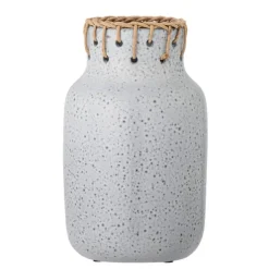 Janel Ceramic Vase - Grey