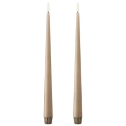 LED Taper Candle - Set of 2