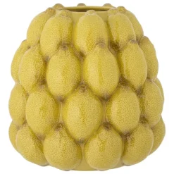 Limone Stoneware Vase - Yellow