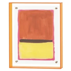 Linda Acrylic Photo Frame - Flame