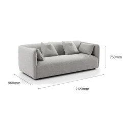 Luna 3 Seater Sofa