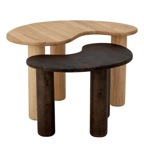 Luppa Rubberwood Coffee Table - Brown