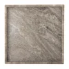 Majsa Marble Square Tray - Brown