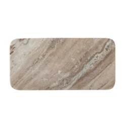 Manuela Marble Tray - Brown