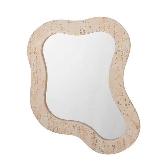 Meg Resin Wall Mirror - Nature
