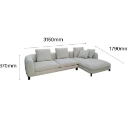 Morgan L Shape Sofa