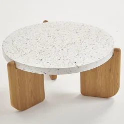 Native Terrazzo Tall Coffee Table - Small