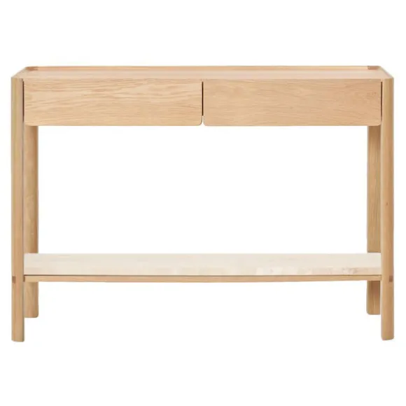 Nell Travertine Console