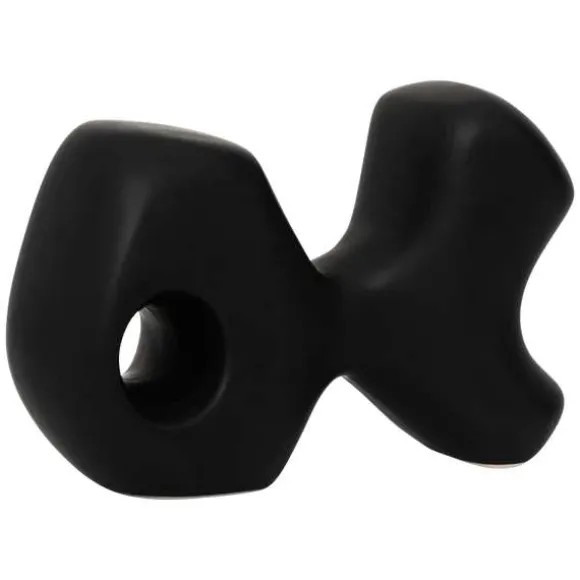 Noggin Ceramic Object - Black