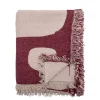 Olica Cotton Throw - Red